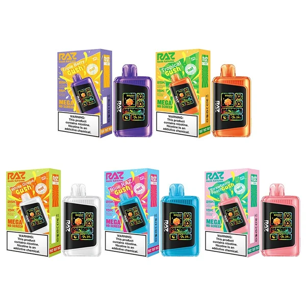 RAZ LTX 25K Gush Edition Disposable Vape (16ml ,5%)