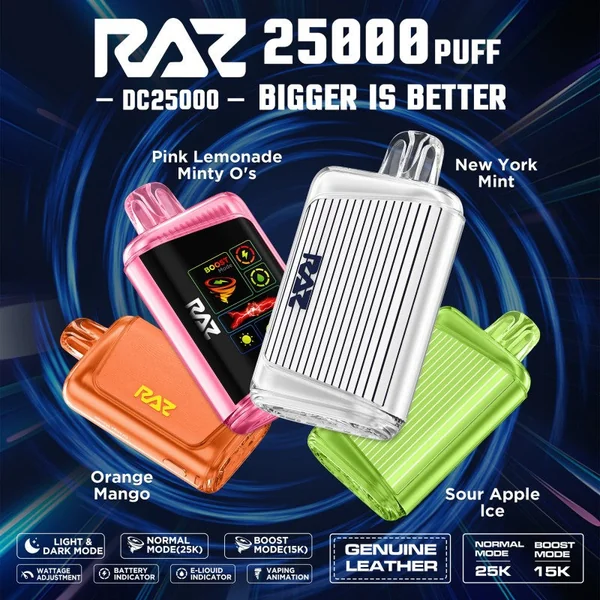 Raz LTX 25k Puffs Disposable Vape - Image 7