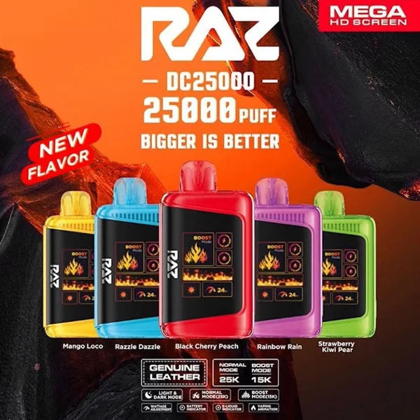 Raz LTX 25k Puffs Disposable Vape - Image 9