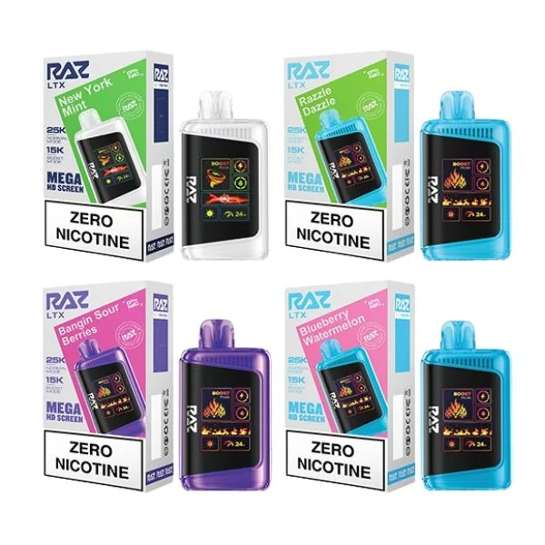 Raz LTX Zero 25000 Disposable 5 Pack