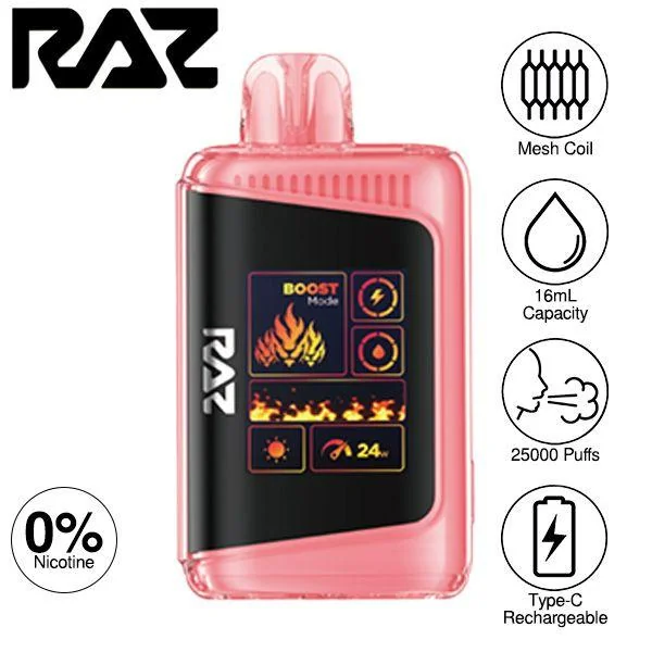 Raz LTX Zero 25000 Disposable 5 Pack - Image 5