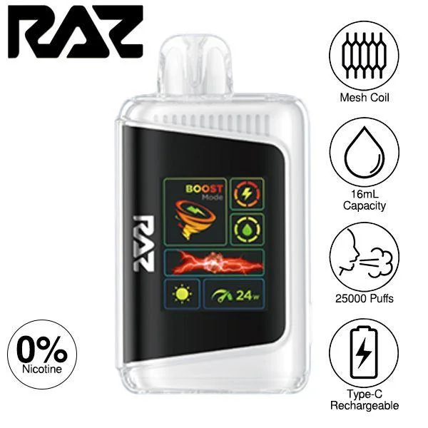 Raz LTX Zero 25000 Disposable 5 Pack - Image 7