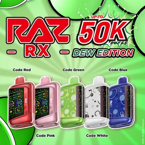 Raz RX50k Puffs Disposable Vape Device - Image 2