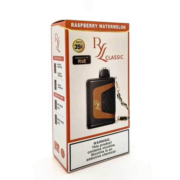 RAZ RYL DISPOSABLE / RASPBERRY WATERMELON / 50MG / 16.5ML / 35K PUFFS