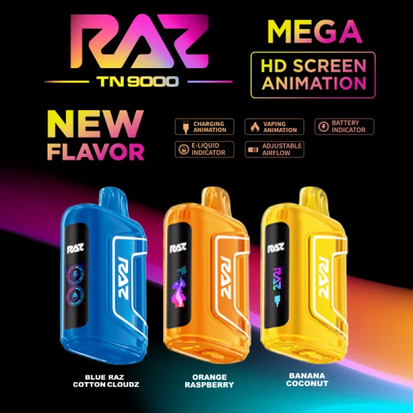 Raz TN9000 9K Puffs Disposable Vape Device - Image 3