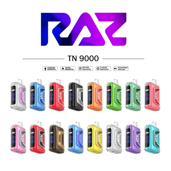 Raz TN9000 9K Puffs Disposable Vape Device - Image 6