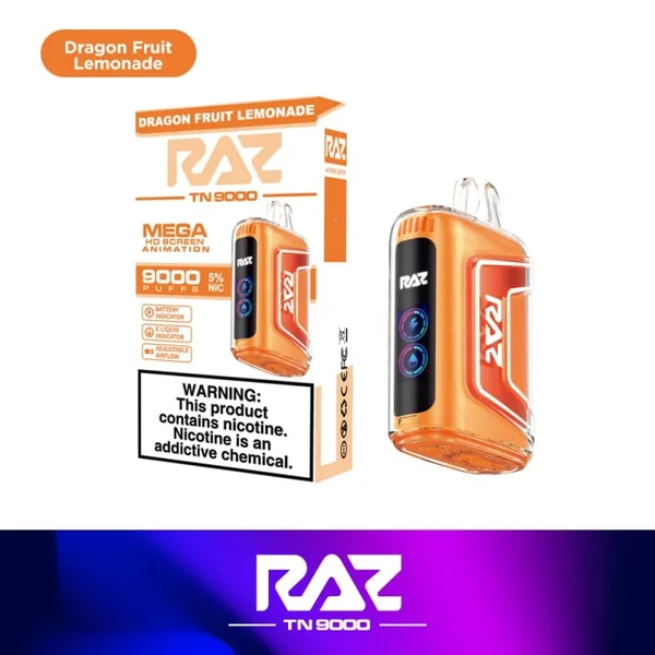 RAZ TN9000 Disposable Vape (5%, 9000 Puffs) - Image 14