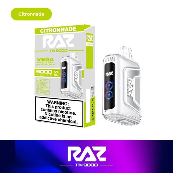 RAZ TN9000 Disposable Vape (5%, 9000 Puffs) - Image 7
