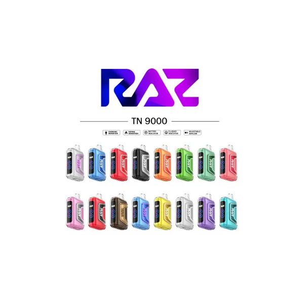 RAZ TN9000 Disposable Vape - 5 Pack