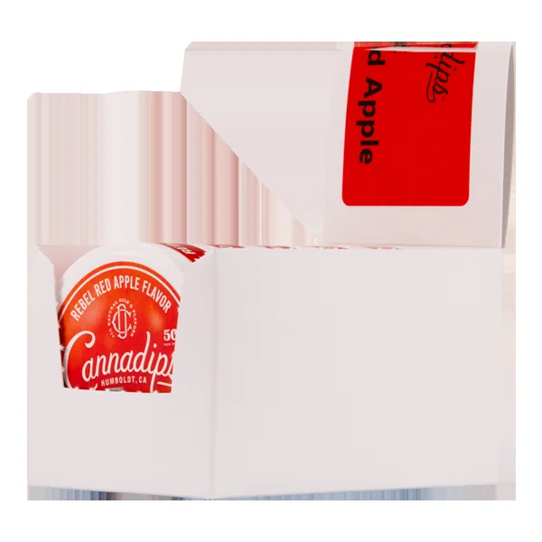 Red Apple Cannadips 5X CBD Pouches - Image 2