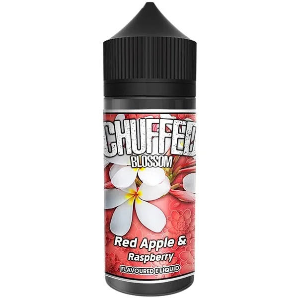 Red Apple & Raspberry E Liquid 100ml by Chuffed Blossom