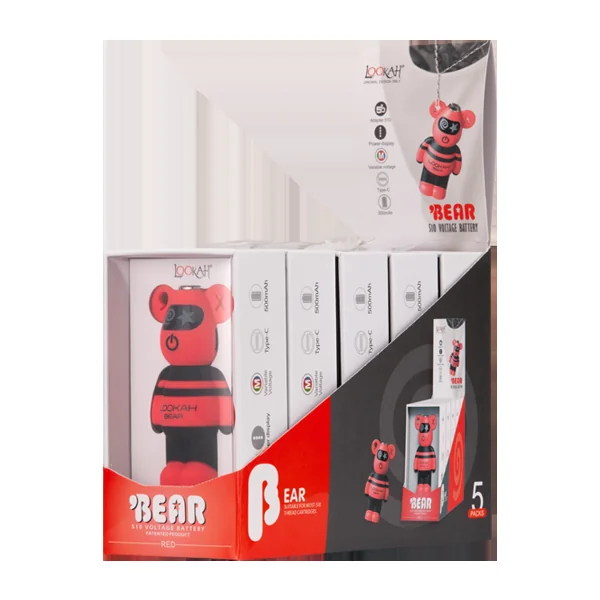 Red LOOKAH Bear Battery - Image 2