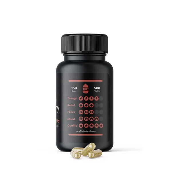 Red Maeng Da Kratom Capsules | Premium Quality by The Kratom Company - Image 2