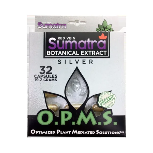 Red Vein Sumatra OPMS Silver Blister Caps