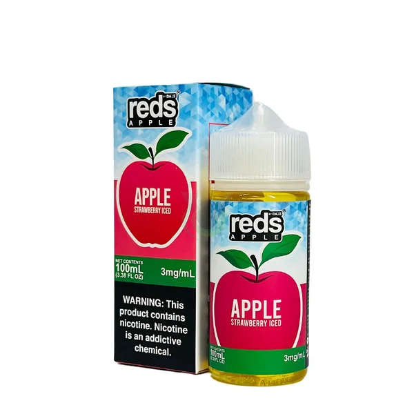 Reds Apple 100mL E-Liquid - Image 6