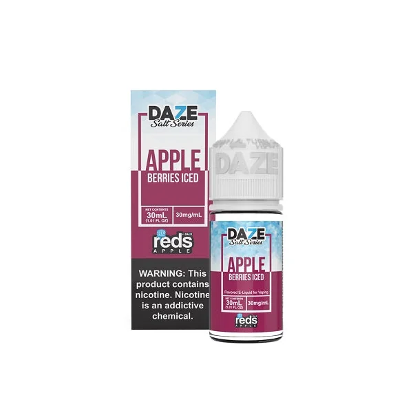 Reds Apple Berries Iced by 7 Daze Salt Series 30ml