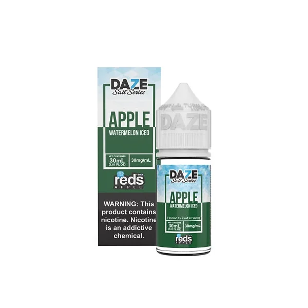 Reds Apple Watermelon Iced by 7 Daze Salt Series 30ml