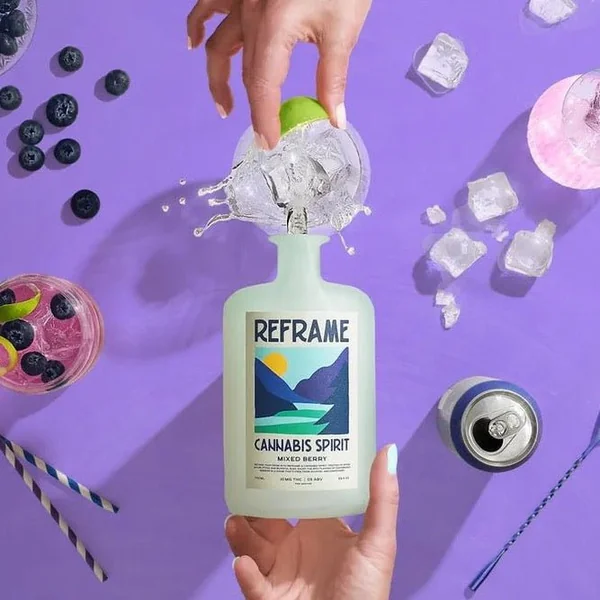 Reframe Berry – D9 Cannabis Spirit - Image 2