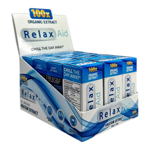 Relax Aid Organic Extract Case