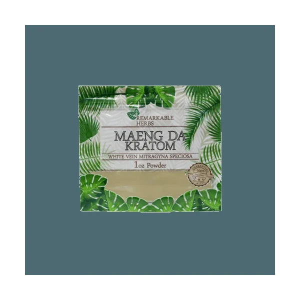 Remarkable Herbs White Vein Maeng Da Kratom - 1oz / 3oz / 8oz / 20oz