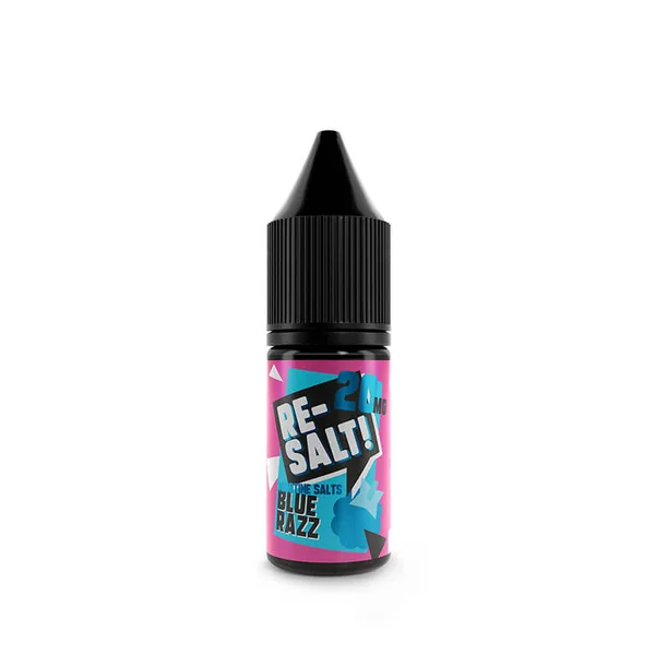 Re-Salt Blue Razz Nic Salt 10ml E-Liquid - Image 4