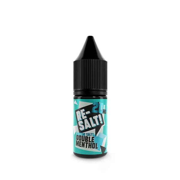 Re-Salt Double Menthol Nic Salt 10ml E-Liquid - Image 4