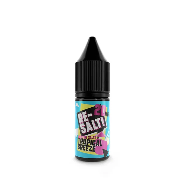 Re-Salt Tropical Breeze Nic Salt 10ml E-Liquid - Image 3