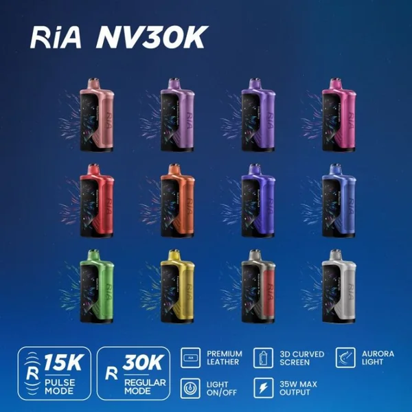 Ria NV30K Disposable Vape 5% - Image 3