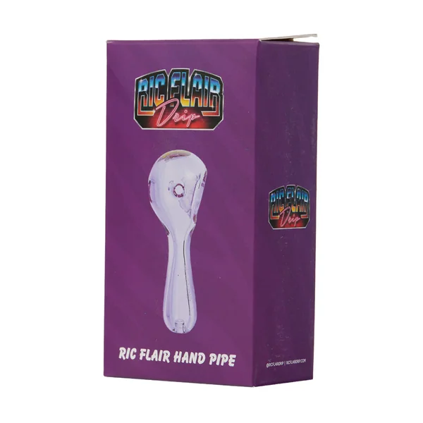 Ric Flair Drip Spoon Pipe – Premium Borosilicate Glass Hand Pipe with Carb Hole - Image 6