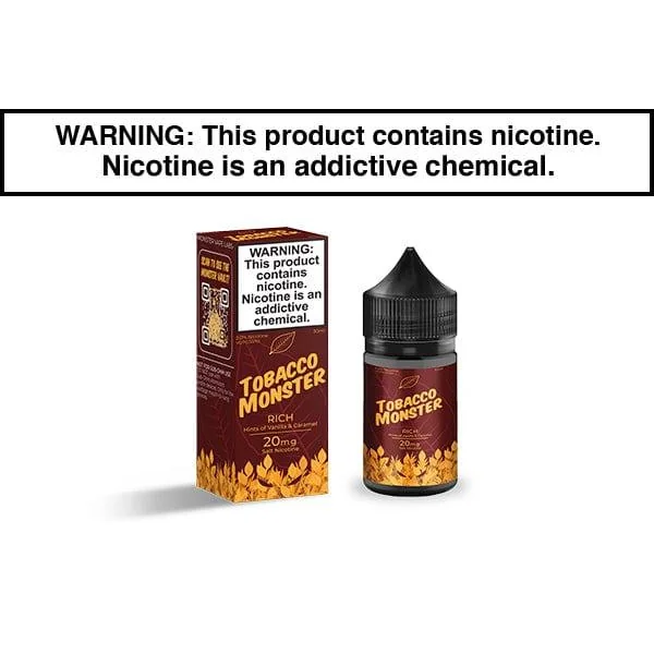RICH BY TOBACCO MONSTER SALT NIC 30ML
