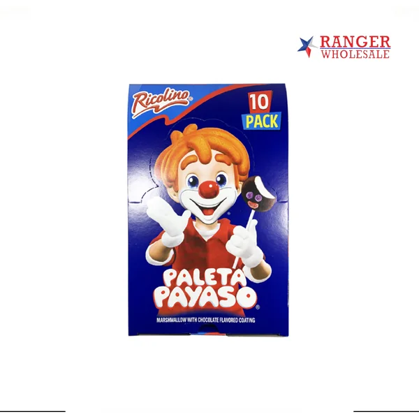 RICOLINO PALETA PAYASO 10CT