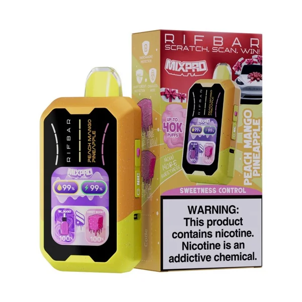 RIfbar MIxpro 40k (Peach Mango Pineapple)