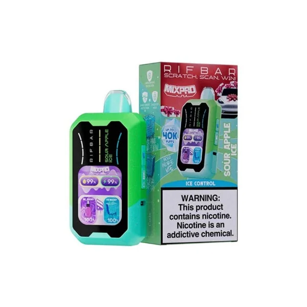 Rifbar MixPro Ice 40k Puff Disposable Vape - Image 2