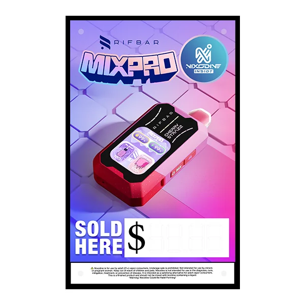 Rifbar MixPro Nixodine Vinyl Banner