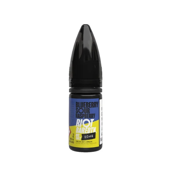 Riot Squad Edtn Blueberry Sour Raspberry Nic Salt 10ml
