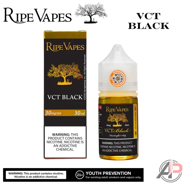 Ripe Vapes VCT Black E-Liquid 120mL - Image 2