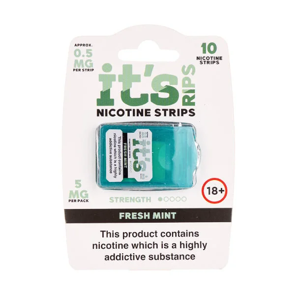 RIPS Fresh Mint Nicotine Strips by It's - Image 2