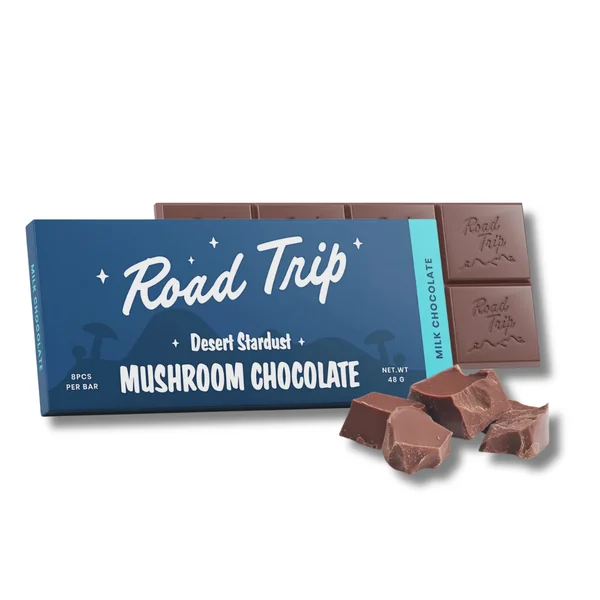Road Trip Desert Stardust Mushroom Chocolate Bar 48 Grams
