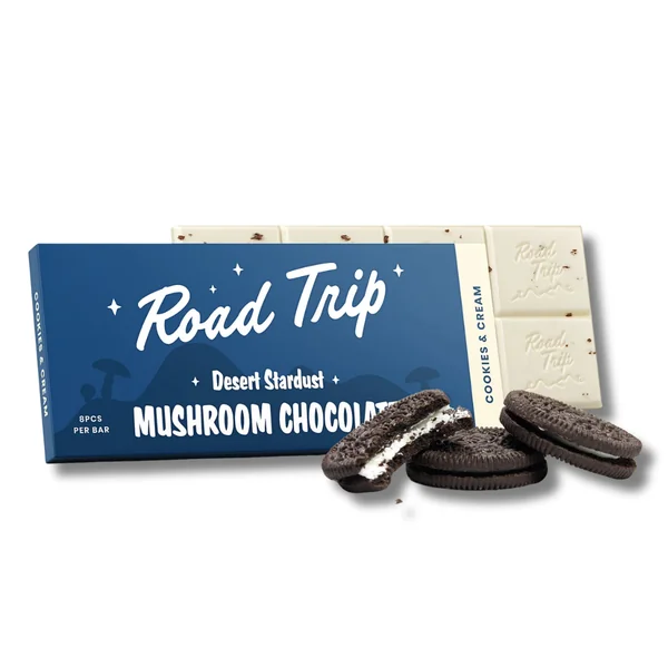 Road Trip Desert Stardust Mushroom Chocolate Bar 48 Grams - Image 2