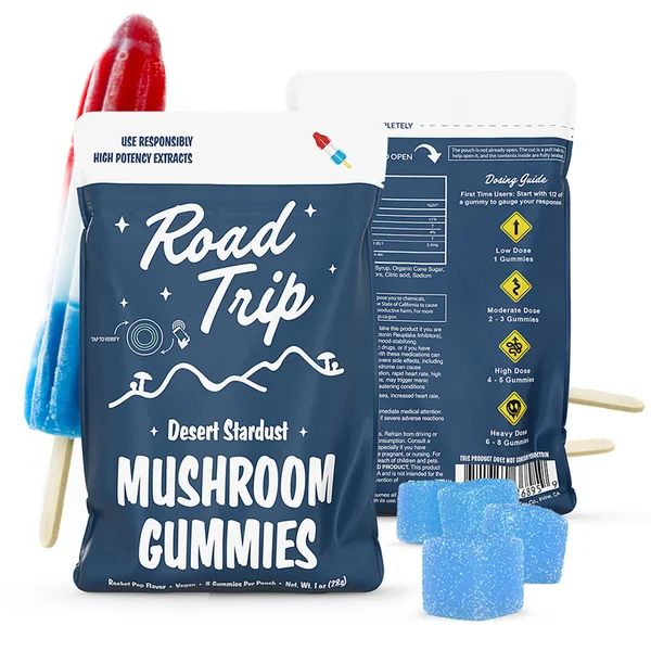 Road Trip Mushroom Desert Stardust Blend Gummies 8ct (SINGLE)