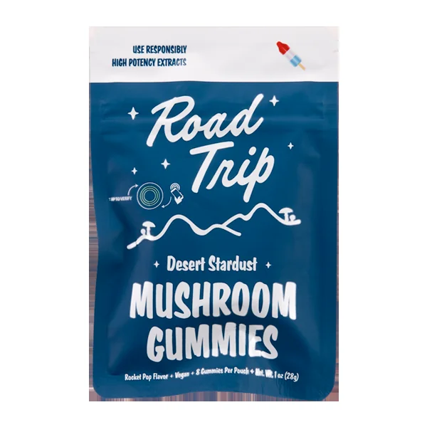 Rocket Pop ROAD TRIP Mushroom Gummies 8ct