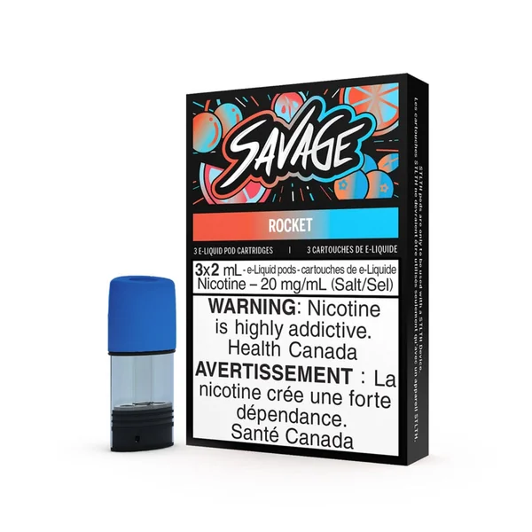 Rocket Savage STLTH Pods | 3 Pack - VapeLoft