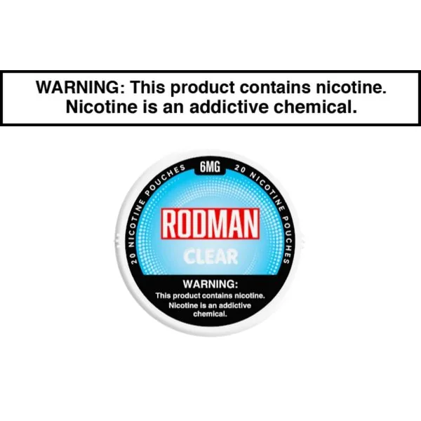 RODMAN DRY+ NICOTINE POUCHES