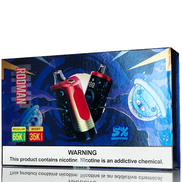 RODMAN MVP 65K Puff Disposable 5 Pack Gift Box - Image 2