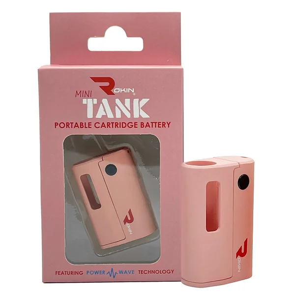 Rokin Mini Tank 510 Thread Vape Cart Battery - Image 14