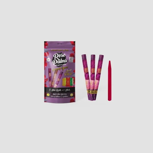 Rose Palms 3 Slim Rolls + 1 Stick - Image 3
