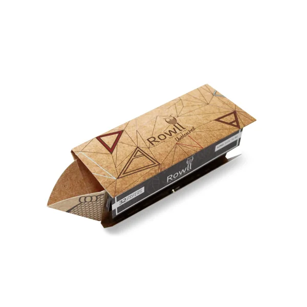 Rowll All in One Rolling Paper Kit w/ Grinder - Unbleached - Image 4