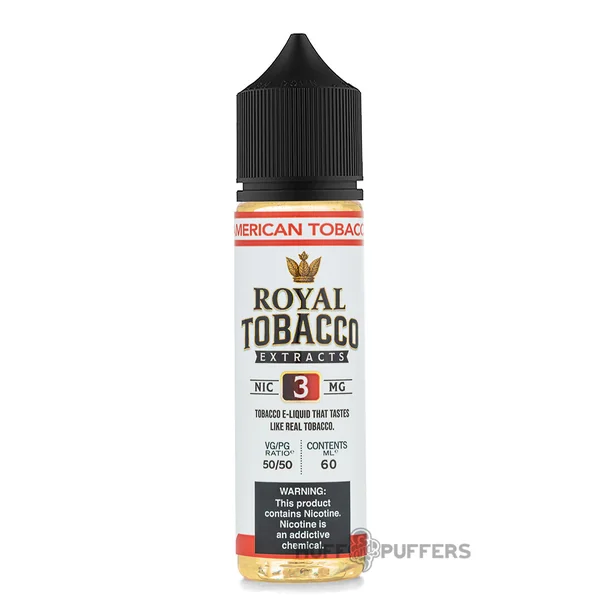 Royal Tobacco Extracts - American Tobacco 60mL