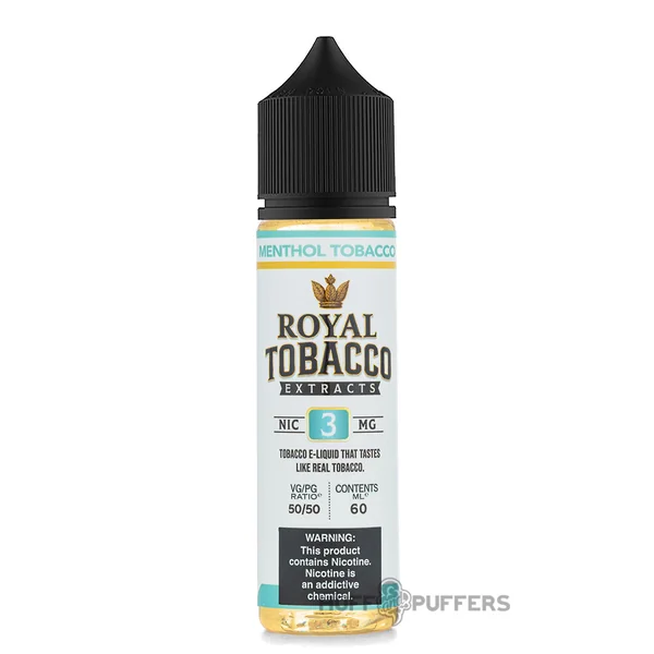 Royal Tobacco Extracts - Menthol Tobacco 60mL