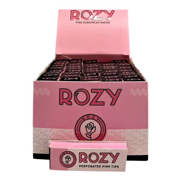 Rozy Pink Perforated Tips